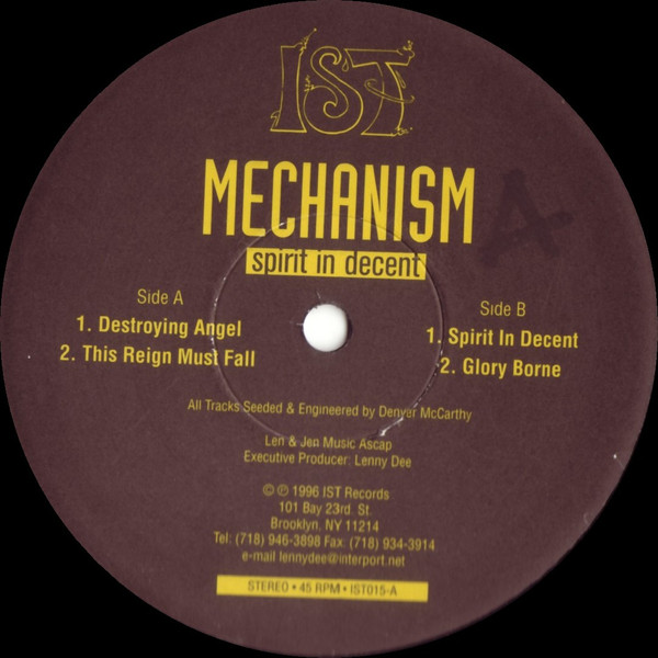 Mechanism – Spirit In Decent